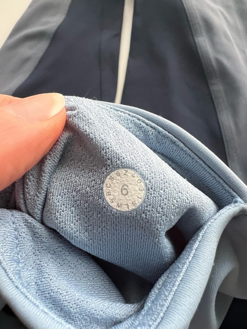 Lululemon Get Going Train Tight *28" True Navy Cascade Blue Thunder Blue Size 6 - Picture 6 of 6